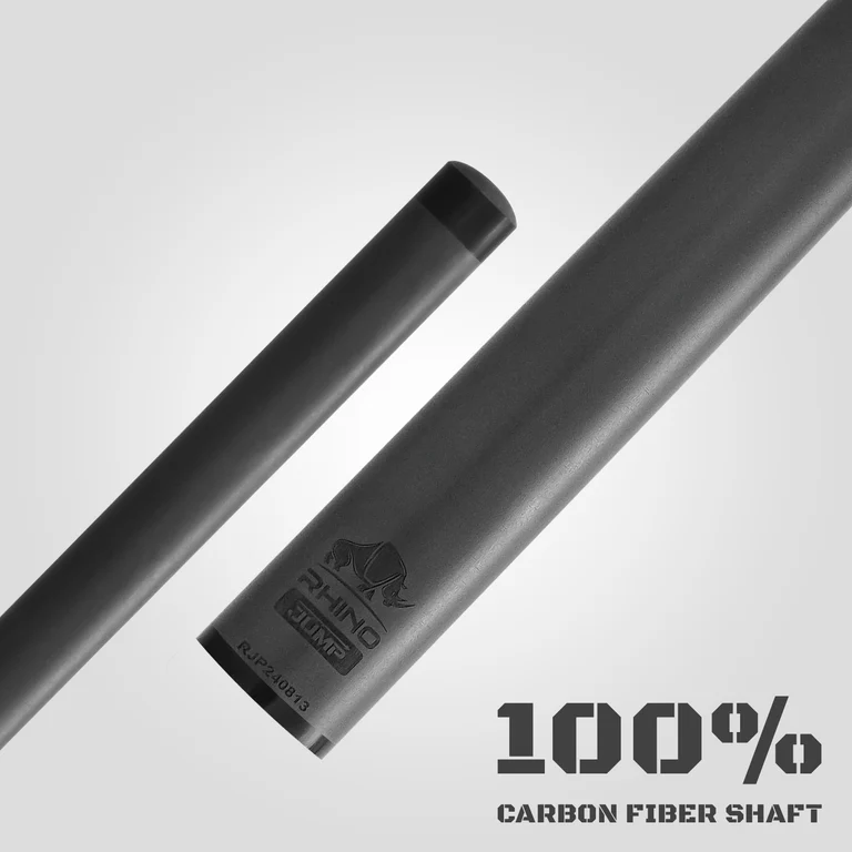 RHINO ライノ ビリヤード カーボン ジャンプキュー 【BLACK】Rhino Jump Cue - Black