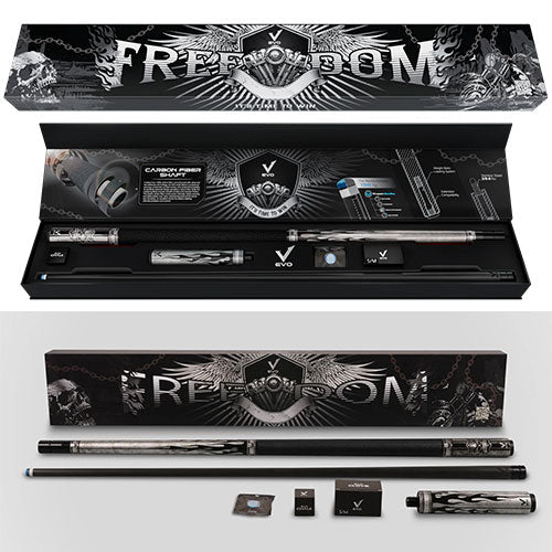 EVO エボ ビリヤード カーボンキュー 【FREEDOM】 EVO FREEDOM MAXBING EDITION コンプリートキット フェイクレザー
