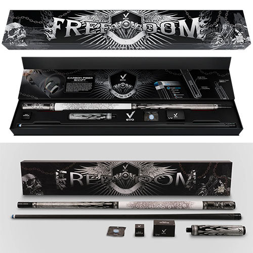 EVO エボ ビリヤード カーボンキュー 【FREEDOM】 EVO FREEDOM MAXBING EDITION コンプリートキット フェイクレザー