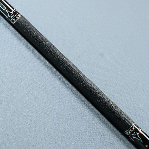JETCUE ジェットキュー ビリヤード カーボンシャフト搭載キュー【Glint】GLI2 天然黒檀木(エボニー) アラベスクインレイモデル