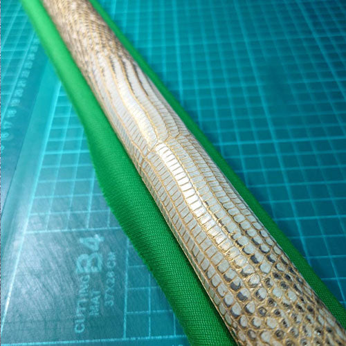 【Platinum Lizard】リザード革巻きオーダー 柄入り