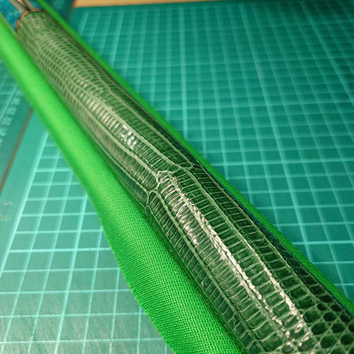 【Platinum Lizard】リザード革巻きオーダー 単色