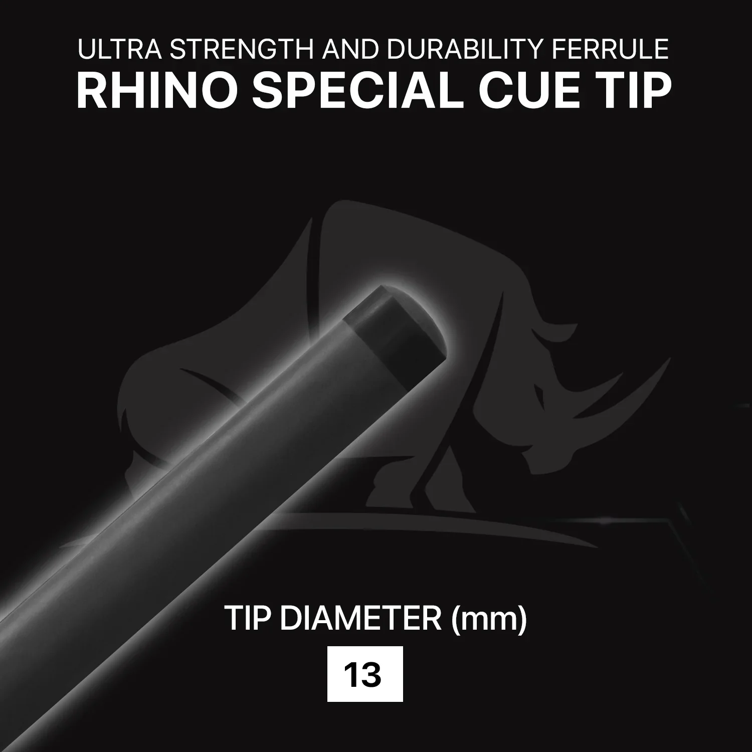 RHINO ライノ ビリヤード カーボンシャフト ブレイクシャフト // ラジアル /10山 /14山(ユナイテッドジョイント対応)/Q-LOC(ユニロック対応)
