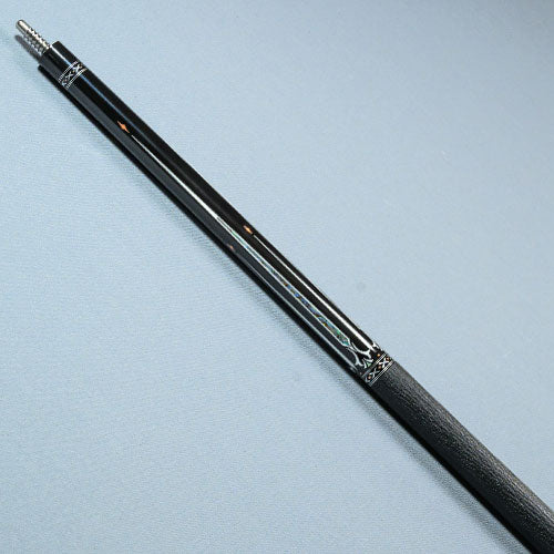 JETCUE ジェットキュー ビリヤード カーボンシャフト搭載キュー【Glint】GLI2 天然黒檀木（エボニー） アラベスクインレイモデル