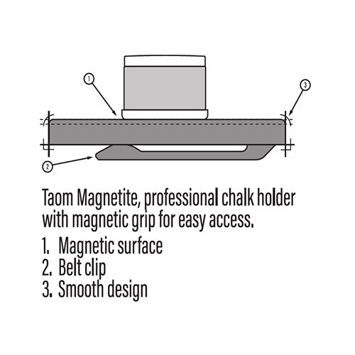 TAOM タオム ビリヤード チョーク マグネットホルダー 【TAOM】TAOM Magnet holder