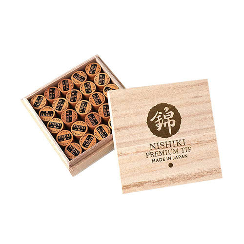 NISHIKI 錦 ビリヤード ブラウン タップ 【錦】 NISHIKI BROWN TIP