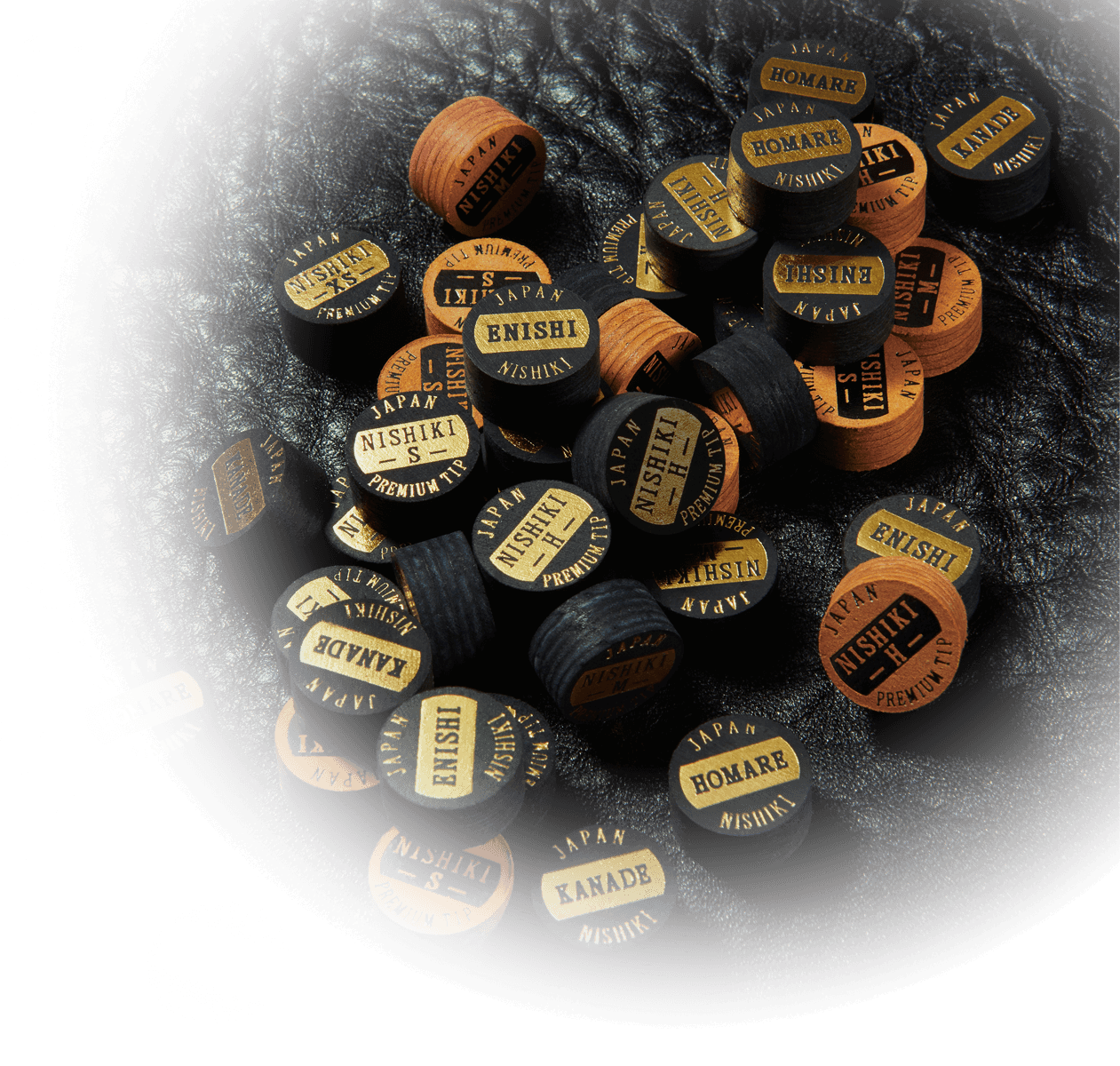 NISHIKI 錦 ビリヤード ブラウン タップ 【錦】 NISHIKI BROWN TIP