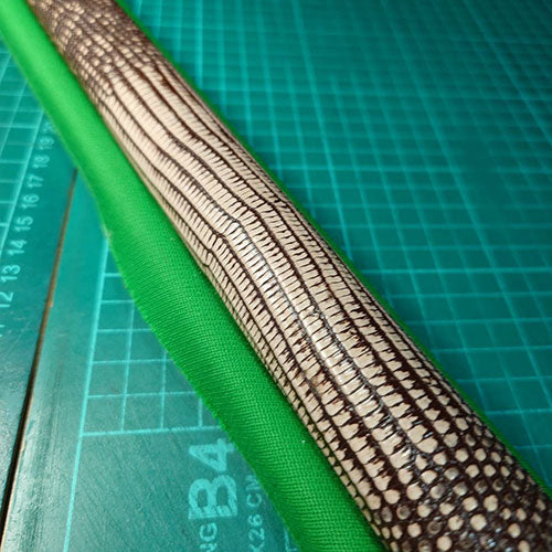 【Platinum Lizard】リザード革巻きオーダー　柄入り