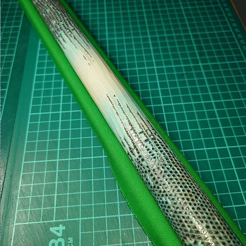 【Platinum Lizard】リザード革巻きオーダー　柄入り
