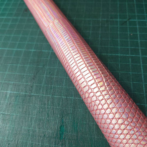 【Platinum Lizard】リザード革巻きオーダー　加工