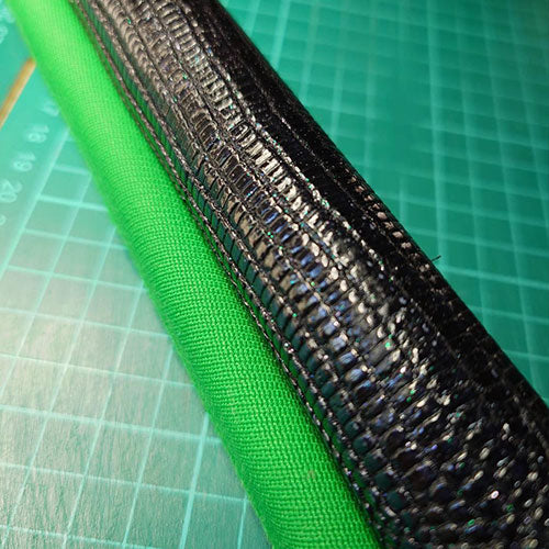 【Platinum Lizard】リザード革巻きオーダー　ラメ入り