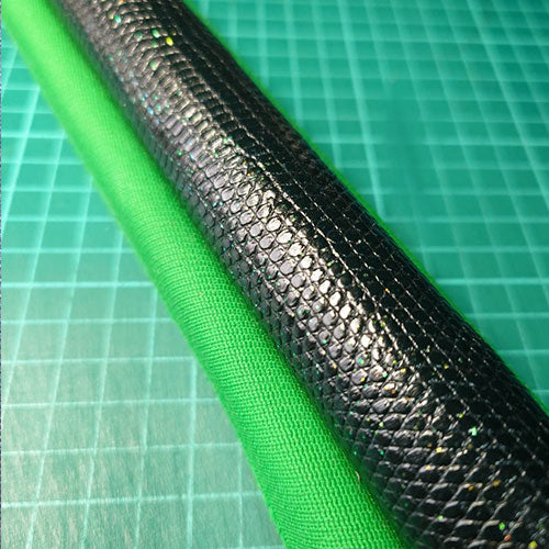 【Platinum Lizard】リザード革巻きオーダー　ラメ入り
