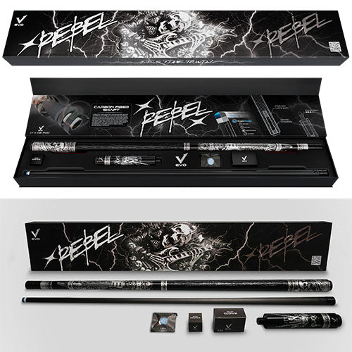 EVO エボ ビリヤード カーボンキュー 【REBEL】 EVO REBEL MAXBING EDITION コンプリートキット フェイクレザー