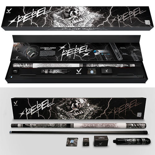 EVO エボ ビリヤード カーボンキュー 【REBEL】 EVO REBEL MAXBING EDITION コンプリートキット フェイクレザー