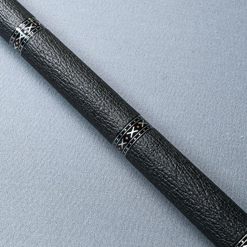JETCUE ジェットキュー ビリヤード カーボンシャフトキュー【Stellar】STE2 ココボロ × 天然黒檀木（エボニー）ラグジュアリーインレイ カーフスキンレザーモデル