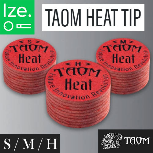 TAOM タオム ビリヤード ヒート タップ 【TAOM】 タップ タオム HEAT TIP