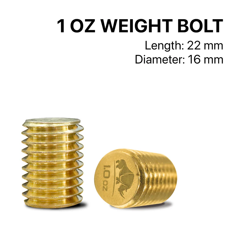 RHINO専用ウェイトボルト　1.0oz - 0.1oz